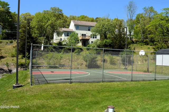 504 St Ives Ct, Bushkill, PA 18324 - view of basketball court featuring community basketball court