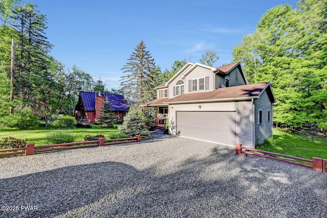 32 Forest Ln, Lake Ariel, PA 18436 - view of front facade with driveway