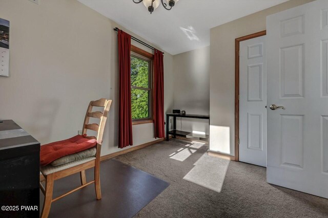 32 Forest Ln, Lake Ariel, PA 18436 - sitting room featuring carpet