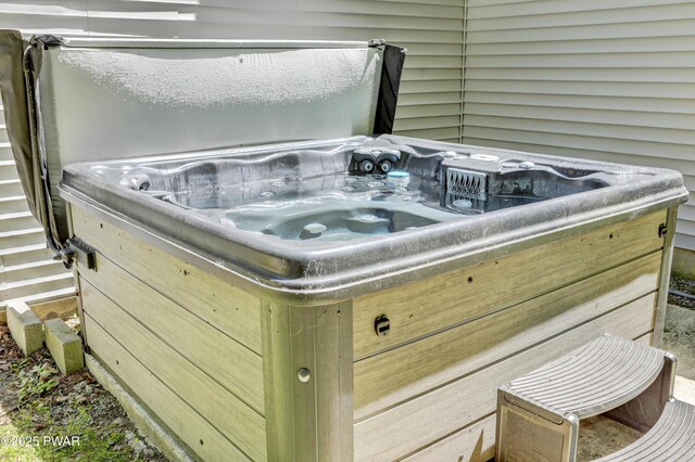 101 Bayberry Dr, Milford, PA 18337 - exterior view of a hot tub