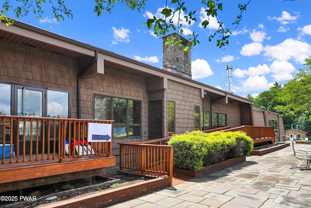 101 Bayberry Dr, Milford, PA 18337 - exterior space with a deck