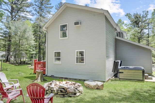 101 Bayberry Dr, Milford, PA 18337 - back of property with a yard