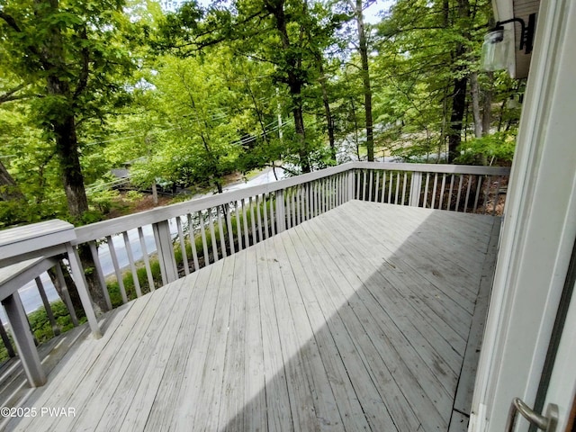 104 Radcliff Rd, Bushkill, PA 18324 - view of wooden terrace