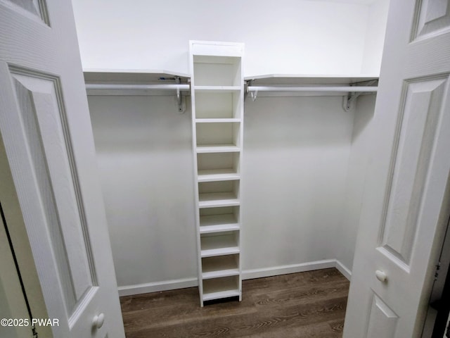 104 Radcliff Rd, Bushkill, PA 18324 - spacious closet featuring wood finished floors