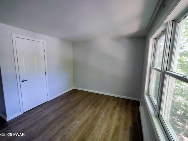 104 Radcliff Rd, Bushkill, PA 18324 - empty room with wood finished floors and baseboards