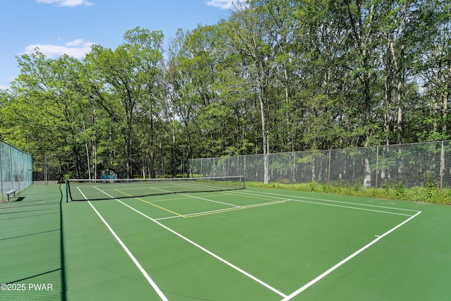 1419 Bear Dr, Bushkill, PA 18324 - view of tennis court featuring community basketball court