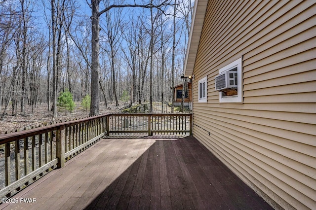 view of deck