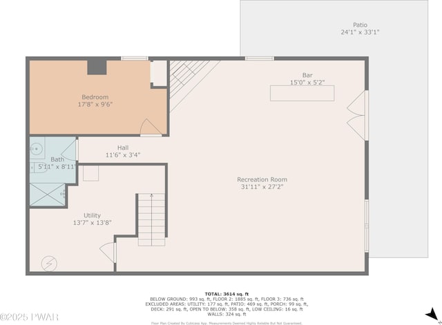 980 Long Ridge Rd, Hawley, PA 18428 - view of room layout