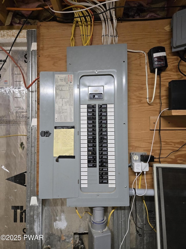 980 Long Ridge Rd, Hawley, PA 18428 - utility room with electric panel