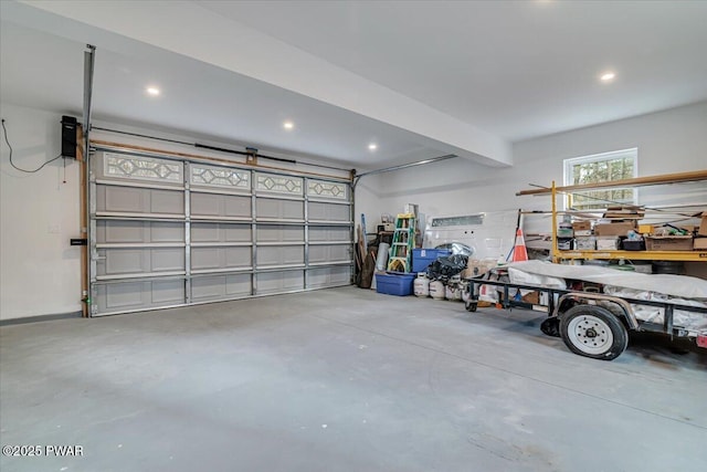 328 Forest Dr, Lords Valley, PA 18428 - garage featuring recessed lighting