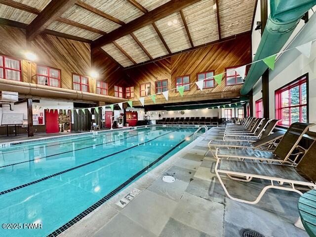 328 Forest Dr, Lords Valley, PA 18428 - view of indoor community pool