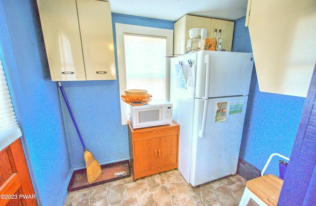 kitchen featuring white appliances