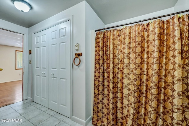 bathroom featuring tile patterned floors