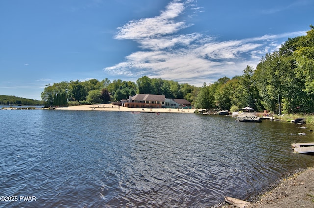 property view of water