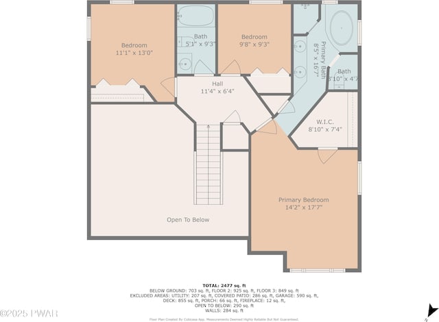 198 State Route 690, Springbrook Township, PA 18444 - view of room layout
