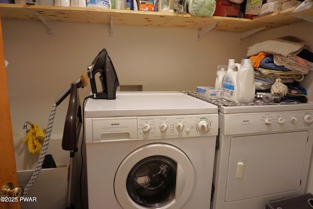 103 Valley Forge Rd, Milford, PA 18337 - washroom featuring independent washer and dryer