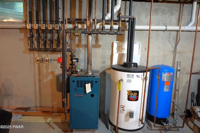 103 Valley Forge Rd, Milford, PA 18337 - utility room with water heater
