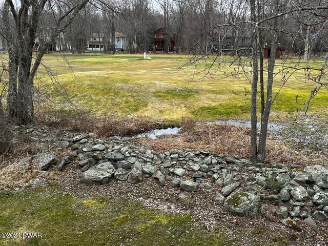 view of yard featuring a playground