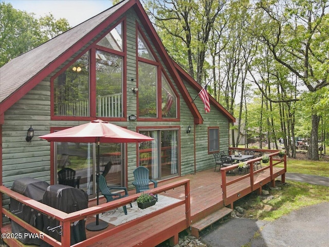 173 Paper Birch S, Tafton, PA 18464 - view of deck