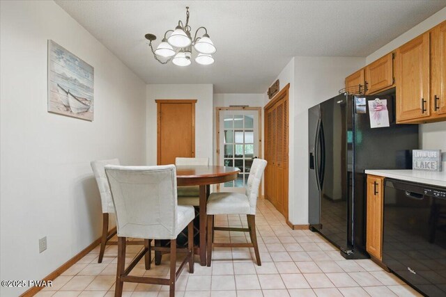 173 Paper Birch S, Tafton, PA 18464 - dining room featuring a chandelier and baseboards