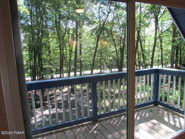 view of deck