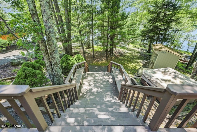 37 Rockpoint Ct, Lake Ariel, PA 18436 - view of property's community featuring a storage shed