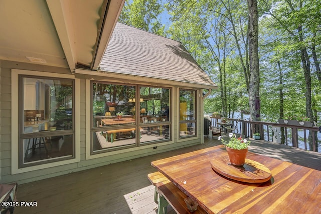 37 Rockpoint Ct, Lake Ariel, PA 18436 - view of wooden deck