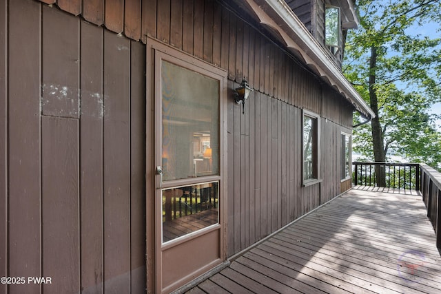 71 Boulder Point Rd, Lakeville, PA 18438 - view of wooden deck