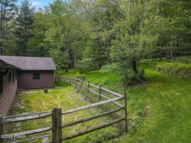 349 Starlight Lake Rd, Starlight, PA 18461 - view of yard with a view of trees