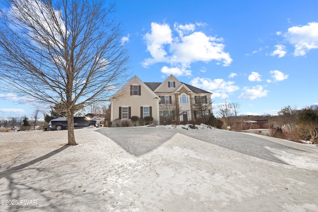 view of front of property with stucco siding