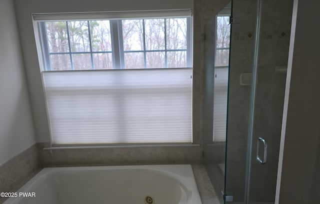 1712 Big Ridge Dr, East Stroudsburg, PA 18302 - full bath with a tub with jets and a healthy amount of sunlight