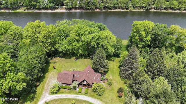 33 Syloro Ln, Damascus, PA 18415 - view from above of property with a nearby body of water