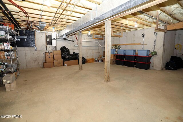 33 Syloro Ln, Damascus, PA 18415 - unfinished basement with a central vacuum unit