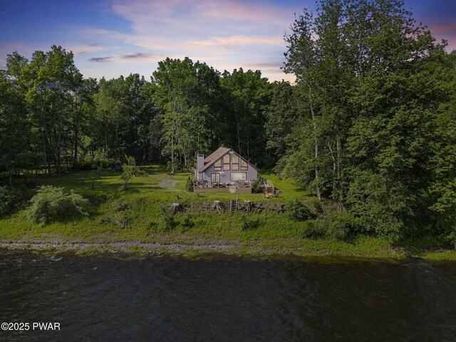 18 Tammany Flts, Damascus, PA 18415 - aerial view at dusk of a forest view and a water view