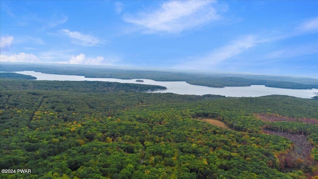 property view of mountains featuring a water view