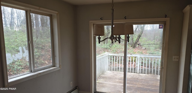 171 Flatbrook Way, Milford, PA 18337 - entryway with a chandelier