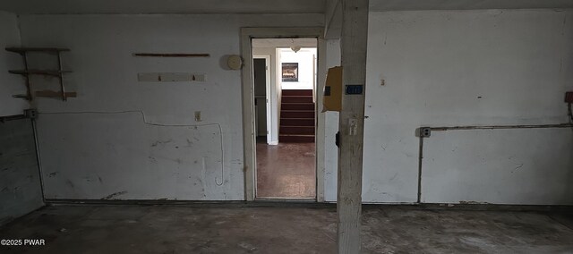 171 Flatbrook Way, Milford, PA 18337 - interior space featuring concrete floors and stairs