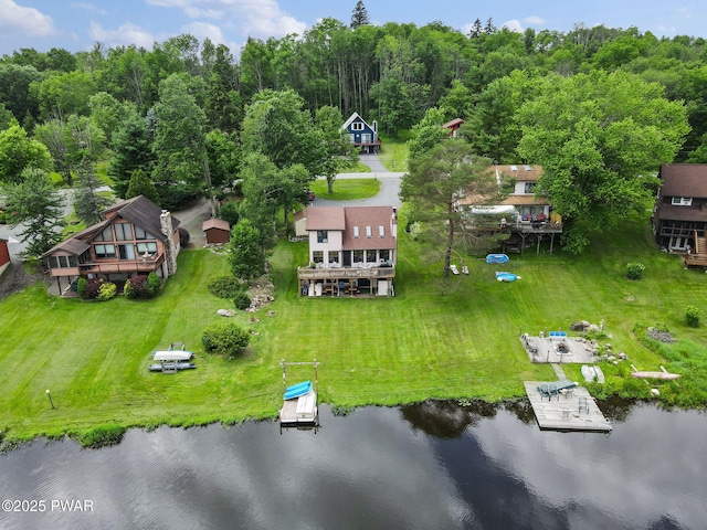 29 Tanglewood Ln, Lake Ariel, PA 18436 - bird's eye view of a large body of water