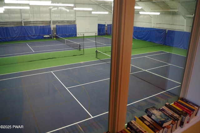 view of tennis court