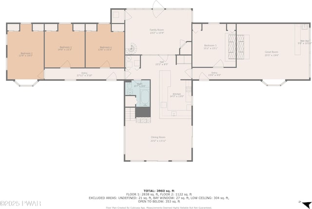 20 Chuck Foster Dr, Hawley, PA 18428 - home floor plan