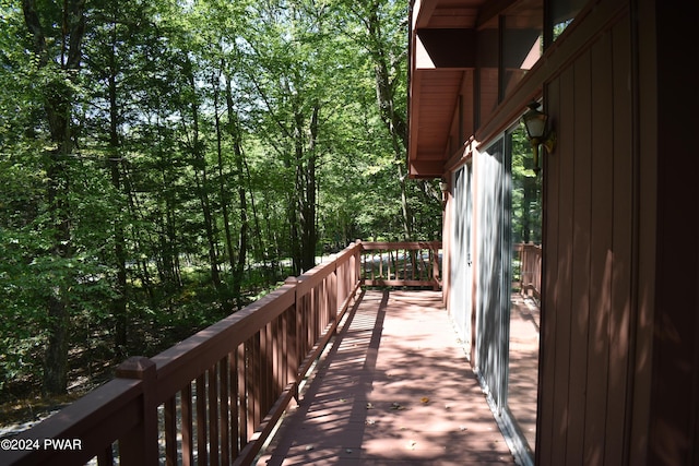 view of deck