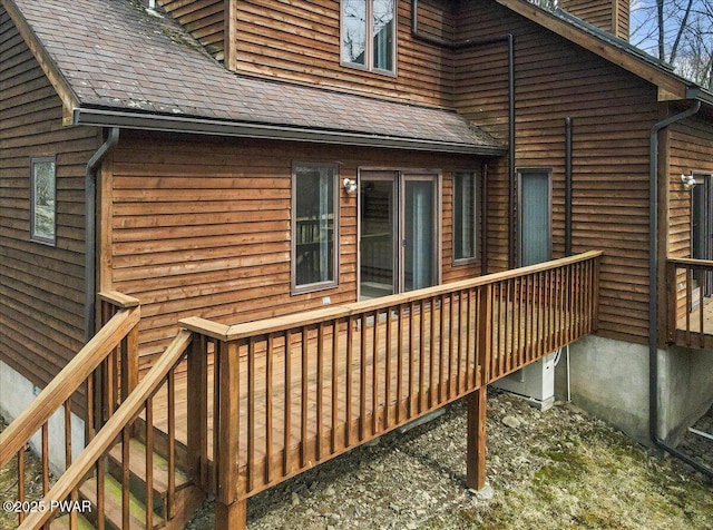 105 Beechwood Ln, Greentown, PA 18426 - view of wooden terrace