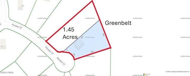 808 Pioneer Ct, Lackawaxen, PA 18435 - map of parcels