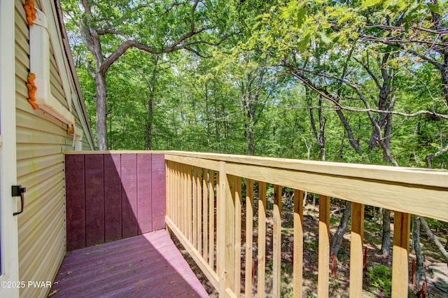116 Rainbow Dr, Lackawaxen, PA 18435 - view of wooden deck