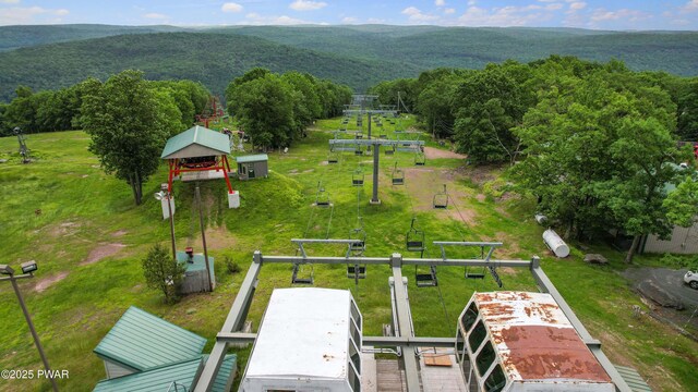 380 Falling Waters Blvd, Lackawaxen, PA 18435 - aerial view of a mountain backdrop