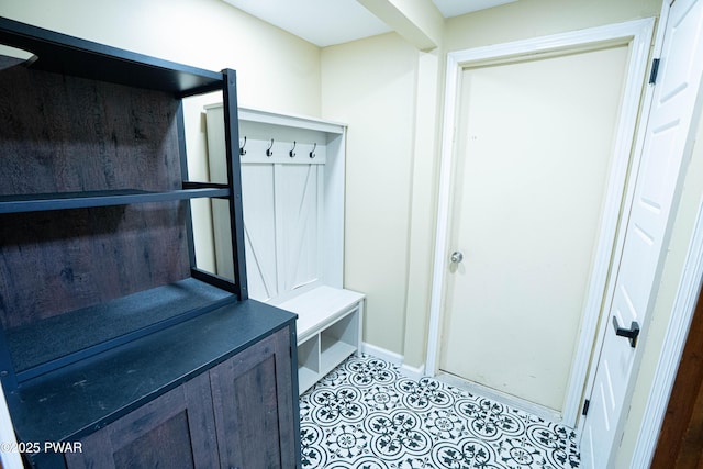 28 Woodcrest Ln, Lake Ariel, PA 18436 - mudroom featuring baseboards