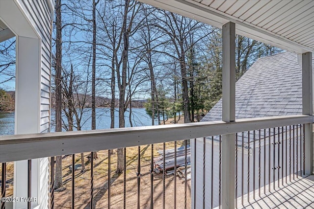 134 Laurel Hill Dr Unit 102, Greentown, PA 18426 - deck featuring a water view