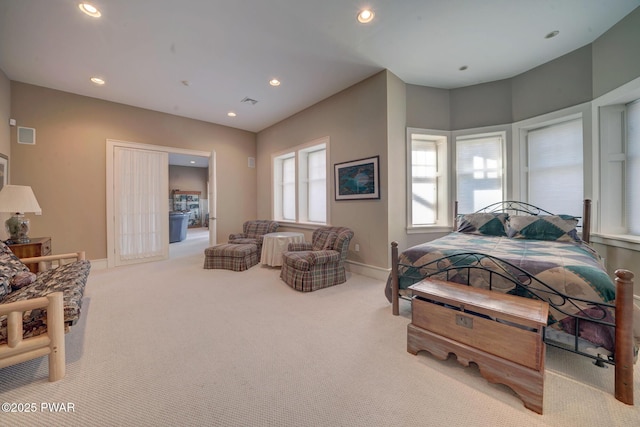 130 Calico Ct, Paupack, PA 18451 - bedroom with carpet flooring, recessed lighting, and baseboards