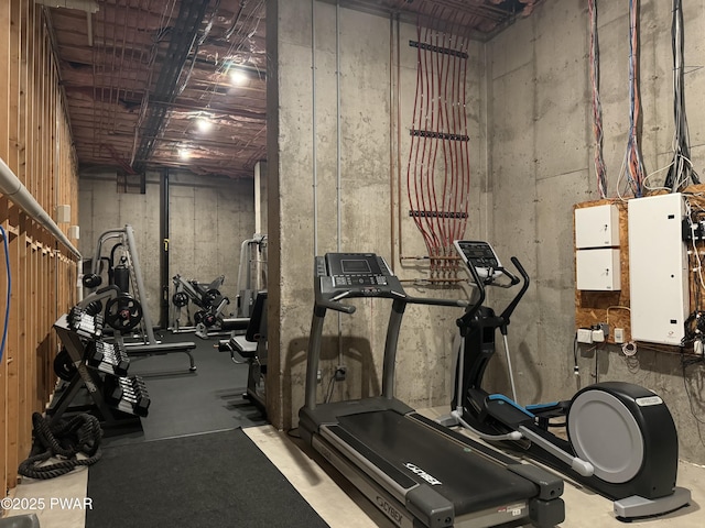 130 Calico Ct, Paupack, PA 18451 - view of workout room
