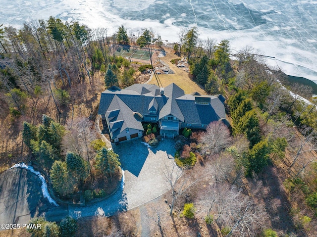 130 Calico Ct, Paupack, PA 18451 - bird's eye view